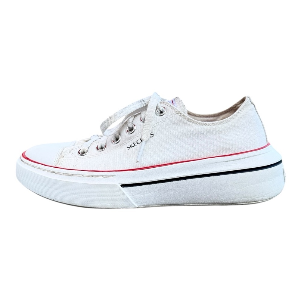 SKECHERS‎ Court Classics Men's Size 7.5  Canvas Sneaker Classic Basketball Look